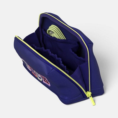 Tech Pouch - heyday Future Dusk Word Embroidery: Electronics Accessory Case