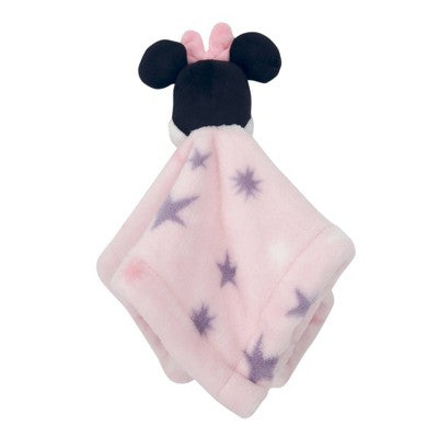 Lambs & Ivy Disney Baby Minnie Mouse Plush Security Blanket - Pink