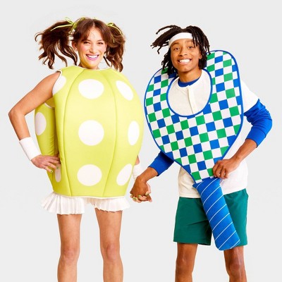 Adult Pickleball and Paddle Halloween Couples Humor Costume Apparel Top - Hyde and EEK! Boutique One Size Fits Most (LOCAL PICKUP ONLY)
