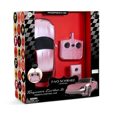FAO Schwarz Porsche Taycan Turbo S RC Car