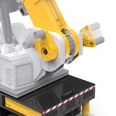 DRIVEN by Battat Jumbo Crane Truck with 53" Extendable Crane Arm Toy Construction Crane Truck (LOCAL PICKUP ONLY)