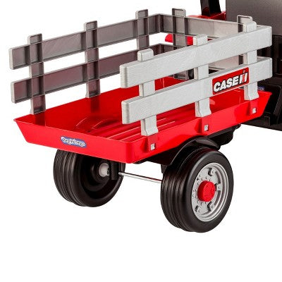Peg Perego Case IH Tractor and Trailer - Red (LOCAL PICKUP ONLY)