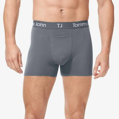 TJ | Tommy John Men's 4'' Boxer Briefs 2pk - Dress Blue/Turbulence S