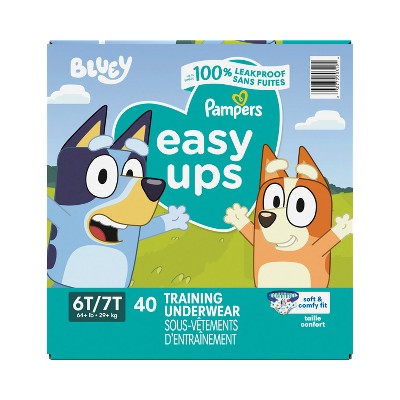 Pampers Easy Ups Super Bluey Disposable Training Pants - 6T-7T - 40ct