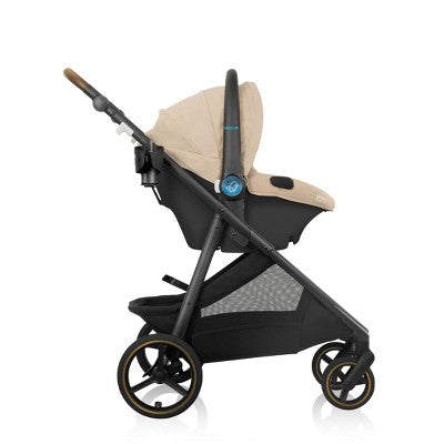 Evenflo Shyft Intuiti+ Travel System Featuring Revolve180 LiteMax NXT with Sensory Soothe - Travertine (LOCAL PICKUP ONLY)