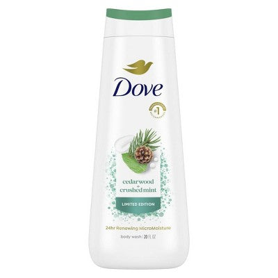 Dove Beauty Limited Edition Body Wash - Cedarwood & Crushed Mint - 20 fl oz