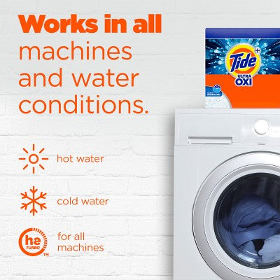 Tide Oxi Powder Laundry Detergent - 73 Loads/114oz