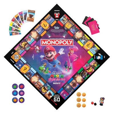 Monopoly: The Super Mario Galaxy Movie Edition Board Game