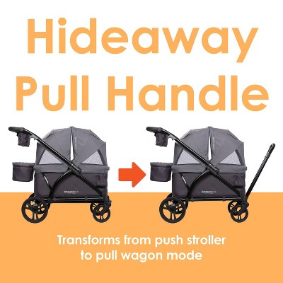 Baby Trend Navigator PLUS 2-in-1 Stroller Wagon - Dash Plum (LOCAL PICKUP ONLY)