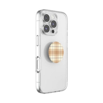 PopSockets PopGrip Cell Phone Grip and Stand - Cozy Plaid
