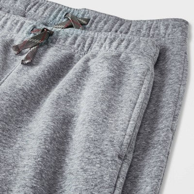 Boys' Fleece Jogger Sweatpants Charcoal Gray XS