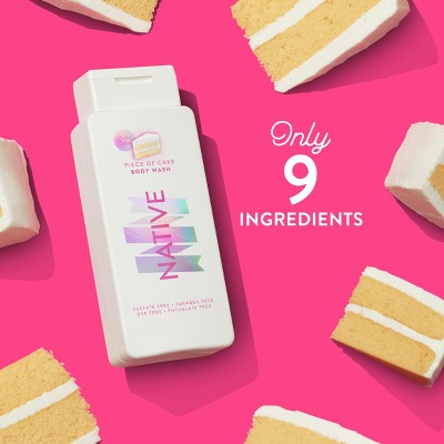 Native Body Wash - Limited Edition - Vanilla Piece of Cake - 18 fl oz