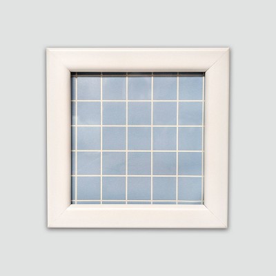 Harbortown 3pk 4"x4" Soft Linear Profile Mini Picture Frames Matte White