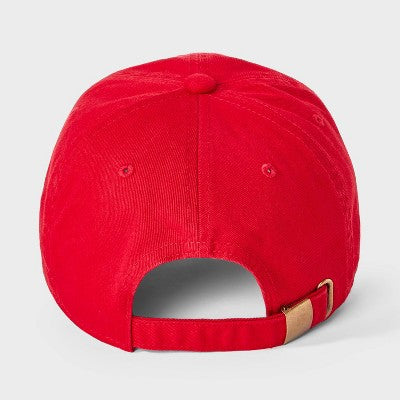 Lobster Patch Baseball Hat - Universal Thread Red