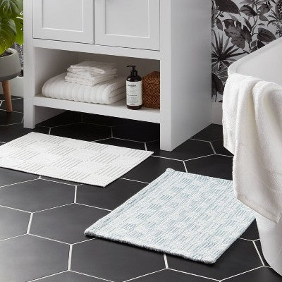 2pc Modern Rug Set Aqua Blue - Threshold™