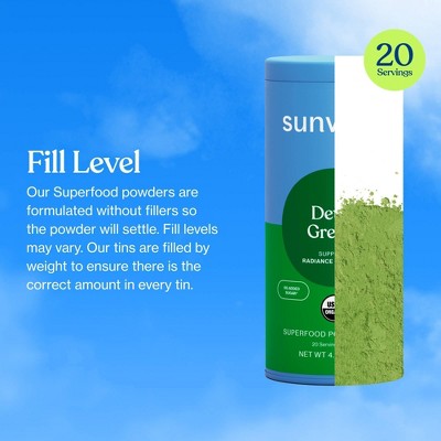 Sunwink Detox Greens Superfood - 4.2oz
