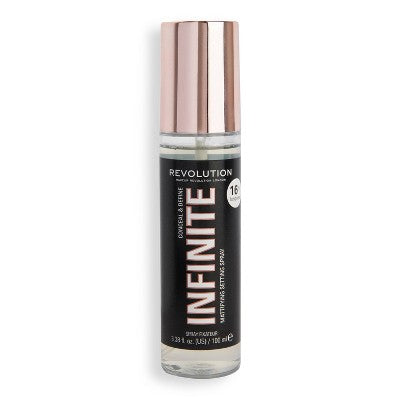 Makeup Revolution Fixing Spray - Infinite - 3.38 fl oz: Makeup Setting Liquid, Translucent Finish, Normal Skin