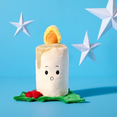 8.5" Candle with Holly Plush - Gigglescape