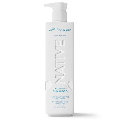 Native Derm Shampoo Balancing Bare Vanilla - 18 fl oz