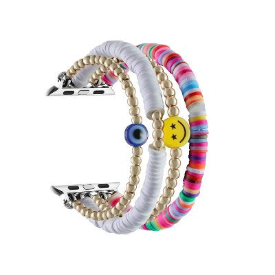Posh Tech Bestie Beaded Band for Apple Watch