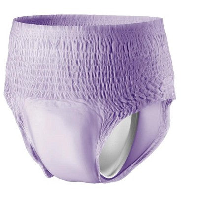 Prevail Daily Per-Fit Underwear for Women, Pull on with Tear Away Seams, Medium (34"-46"), 80ct