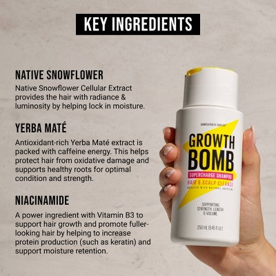 Growth Bomb SuperCharge Shampoo - 250ml