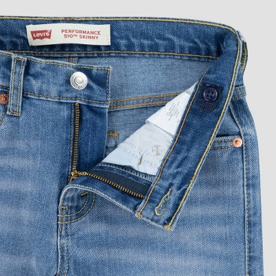 Levi's Boys' 510 Skinny Fit Everyday Performance Jeans - Blue 6