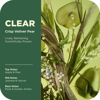 OLLY Clear Mood and Skin Vitamin-Infused Body Wash - Crisp Vetiver Pear - 17 fl oz: Paraben-Free, Sulfate-Free, Gel Form, Whole Body Use