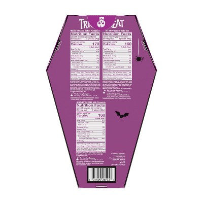 HERSHEY'S Milk Chocolate Assorted Trick or Treat Halloween Candy Coffin Gift Box - 29.04oz/94pc