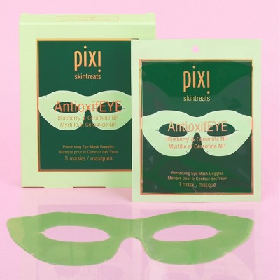 Pixi AntioxifEYE Eye Mask Goggles - 3pk: Hydrating, Blueberry, Vegan