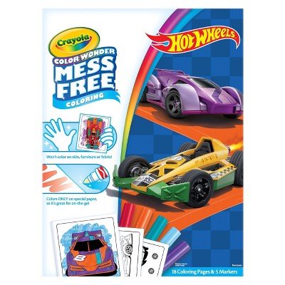 Crayola 11.94"x9" Color Wonder Foldalope Hot Wheels