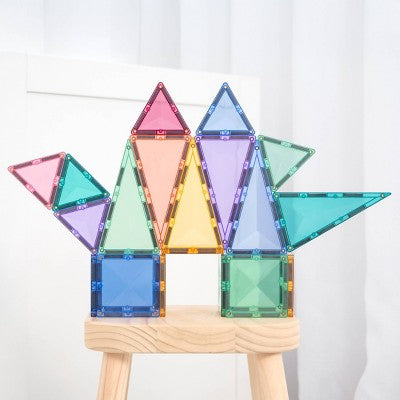 CONNETIX Magnetic Tiles Pastel Classic Pack 56pc