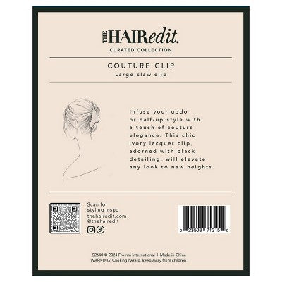 The Hair Edit Couture Claw Clip