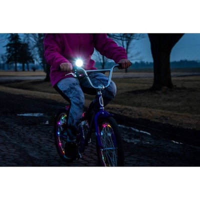 Brightz Ride LED - Star: ABS Bike Lights, Handlebar & Seat Post Mount, 11-Hour Battery