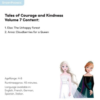 StoryPhones Disney Tales of Courage and Kindness Featuring Elsa and Anna