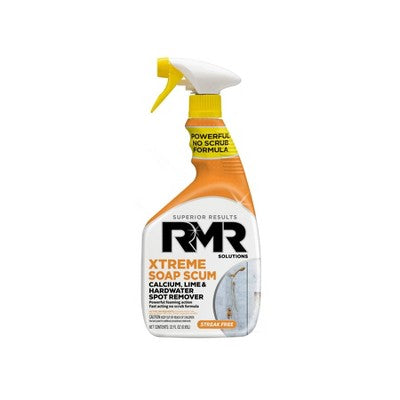 RMR Solutions Xtreme Soap Scum Remover Bathroom Cleaners - 32 fl oz: Spray Foam, Multipurpose, Unscented