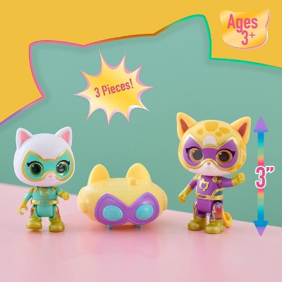 Disney Junior SuperKitties Su-Purr Charged Bitsy and Sparks Figure Set