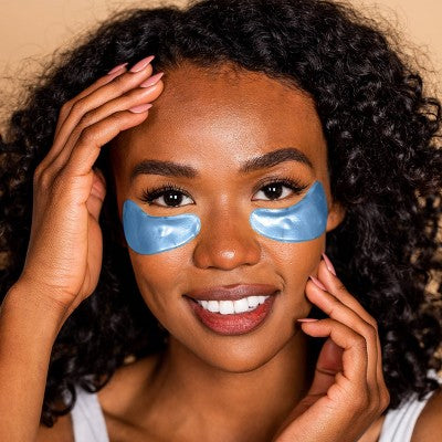 Grace & Stella Illuminating Under Eye Mask - Blue - 6 Pair