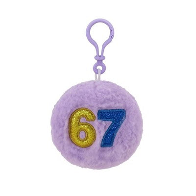 Linzy 67 Plush Bag Clip