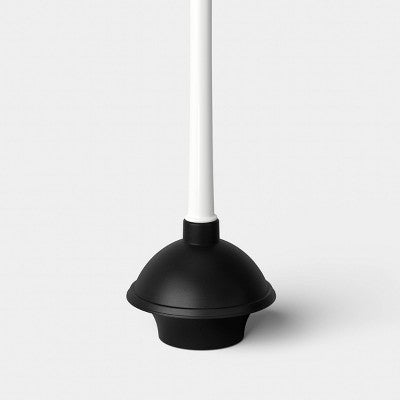 Toilet Plunger - Dealworthy: White, Cleaning Tool, Household, 18.39" Height
