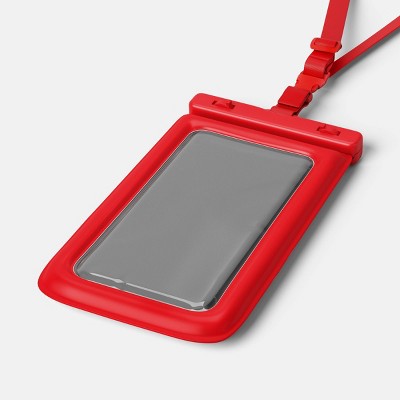 Waterproof Phone Pouch - heyday Red
