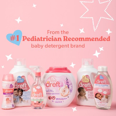 Dreft Toddler HE Fights Stains Removes Odors Liquid Laundry Detergent 64 Loads - 84 fl oz