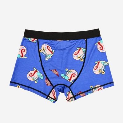 Men's SpongeBob SquarePants Boxer Briefs - Blue M