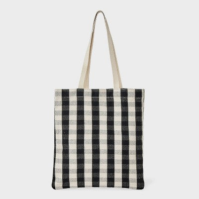 Magazine Tote Bag - Universal Thread Black/White Gingham