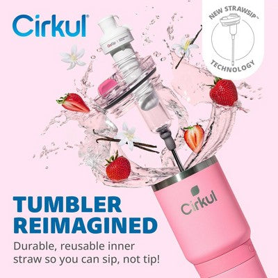Cirkul Flamingo On-The-Go StrawSip Tumbler - 24oz