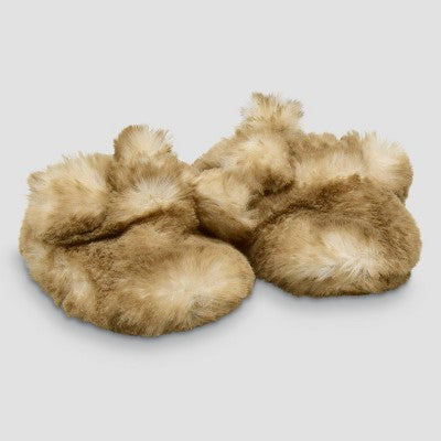 Carter's Just One You? Baby Const N Bear Slippers - Beige 0-3M