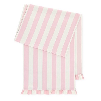 Table Runners Pink Striped - Bullseye's Playground