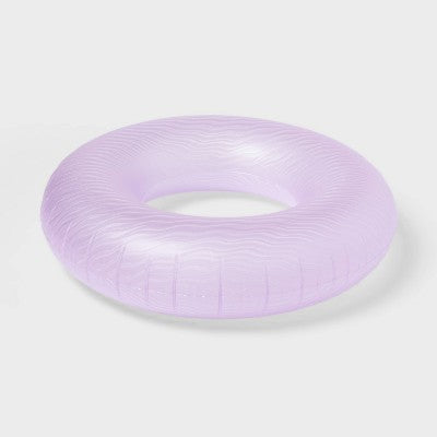 42" Ring Tube Textured Material - Sun Squad Pink