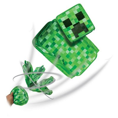 Minecraft Creeper Kids' Classic Costume Suit Green L (10-12) (LOCAL PICKUP ONLY)