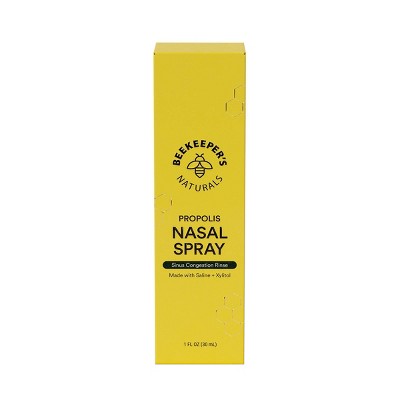 Beekeepers Naturals Xylitol Propolis Nasal Spray - 1 fl oz